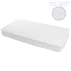 Almohada Antiacaros Blanco 30x55 - VELFONT