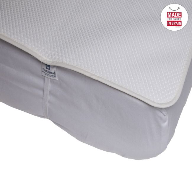 Protector Colchon 3D-Cuna 70 70X140 Cm Liso E Unico CAMBRASS - 2