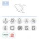 Bajera Ajustable Impermeable Tencel-C.60 60X120 Cm Liso E Blanco CAMBRASS - 3
