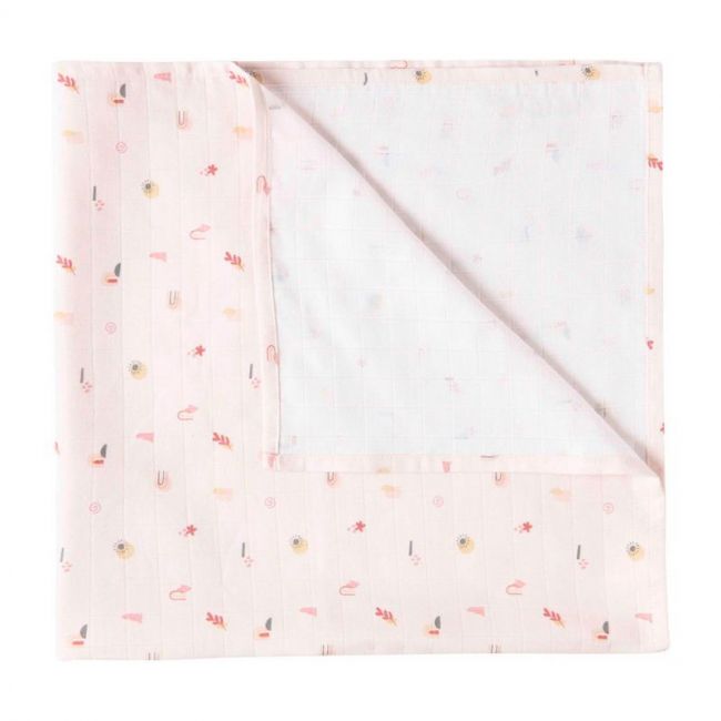 Muselinas - 70X70 - Pack3 Rosa Claro