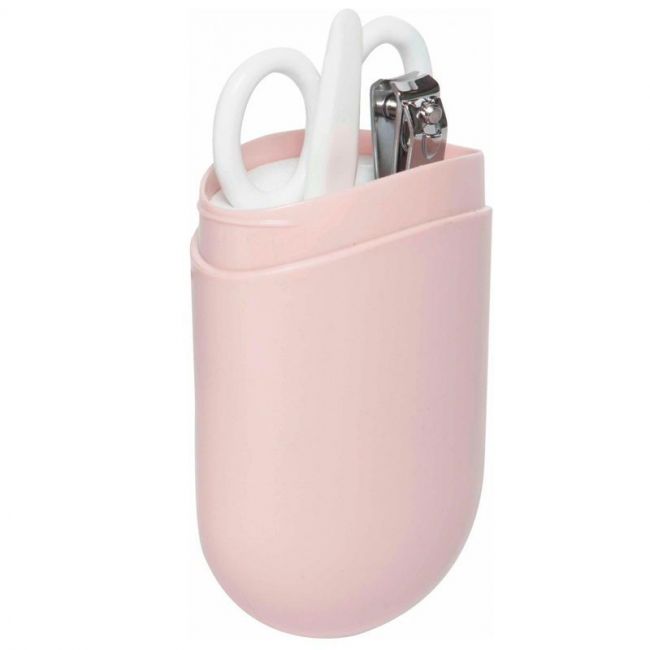 Kit de Manicura Rosa con Estuche