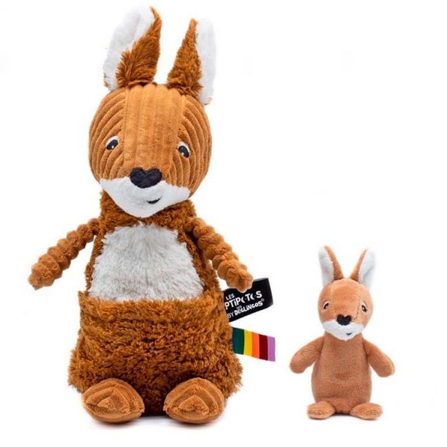 Peluche Ptipotos Canguro Marrón