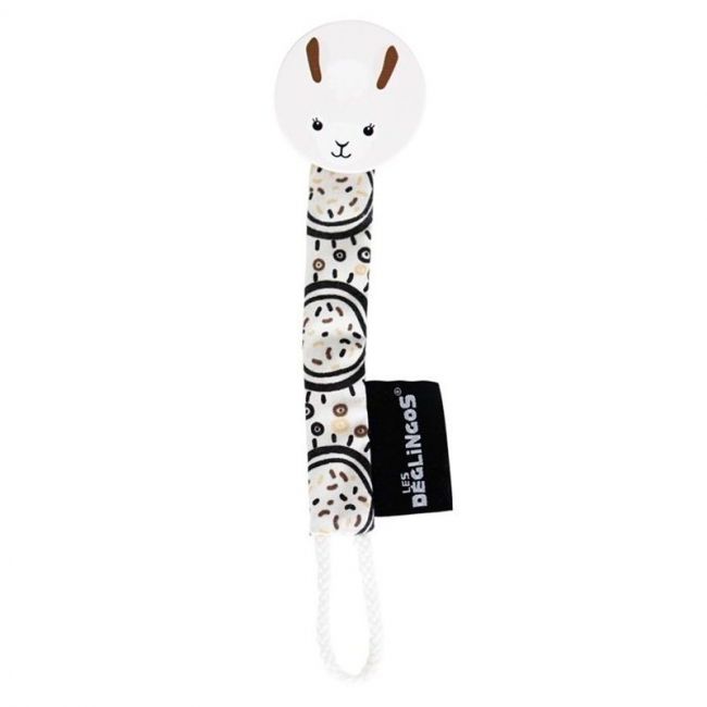Sujetachupetes Llama
