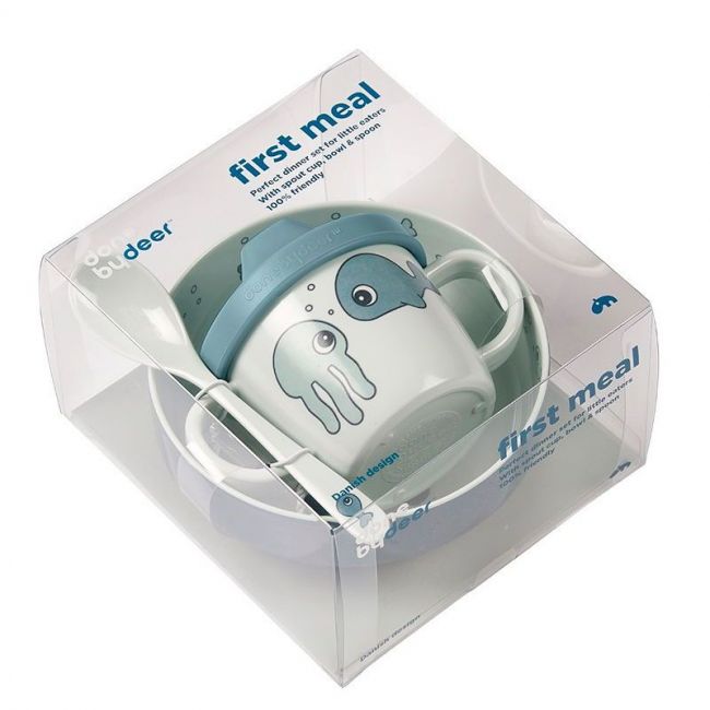 Set primera comida Sea Friends Azul