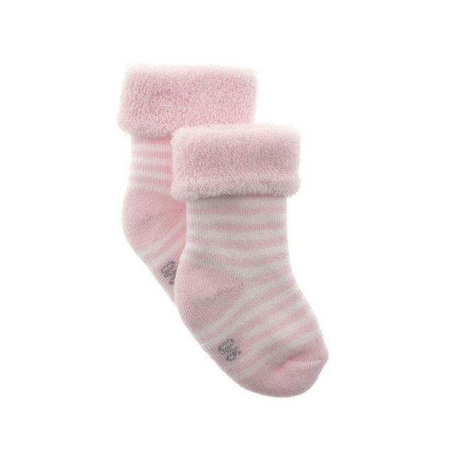 Juego 3 Calcetines Para Bebe Liso Rosa T.0000 ( 15 - 16) CAMBRASS - 4