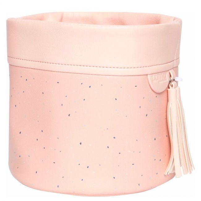 Cesta de Baño Pequeña Rosa Claro