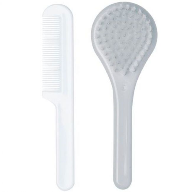 Cepillo y Peine Light Grey