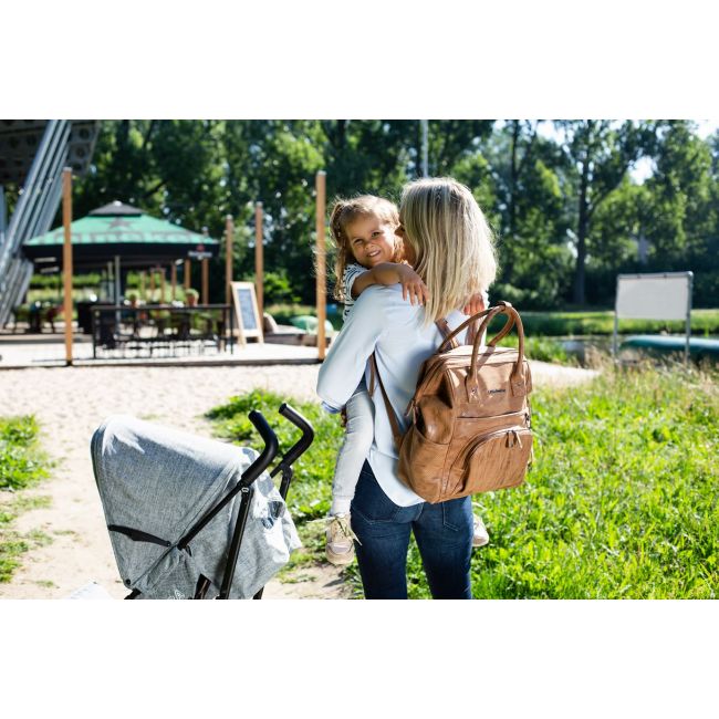 Mochila Riga - Cognac LITTLE COMPANY - 4