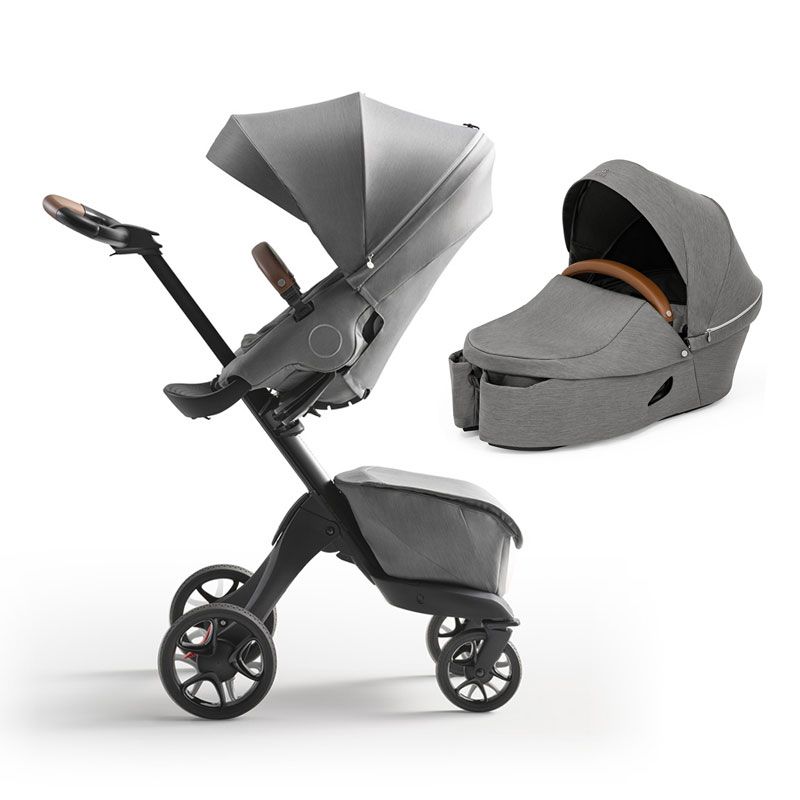 Pack cochecito de dos piezas Xplory X de Stokke Modern Grey