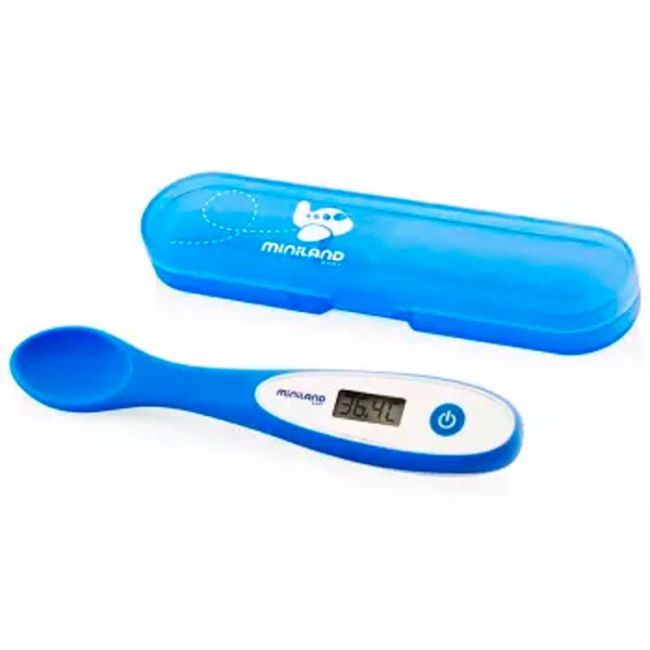 Cuchara Termometro Miniland Thermospoon Azul
