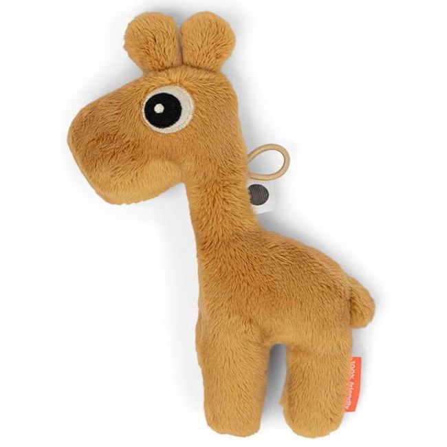 Tiny Sensory Rattle Raffi Mustard