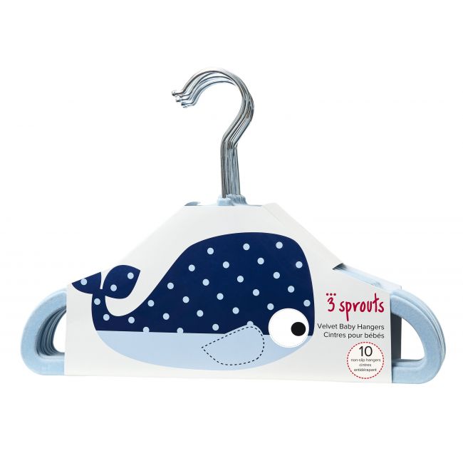 Perchas - set de 10 - Ballena 3 SPROUTS - 1