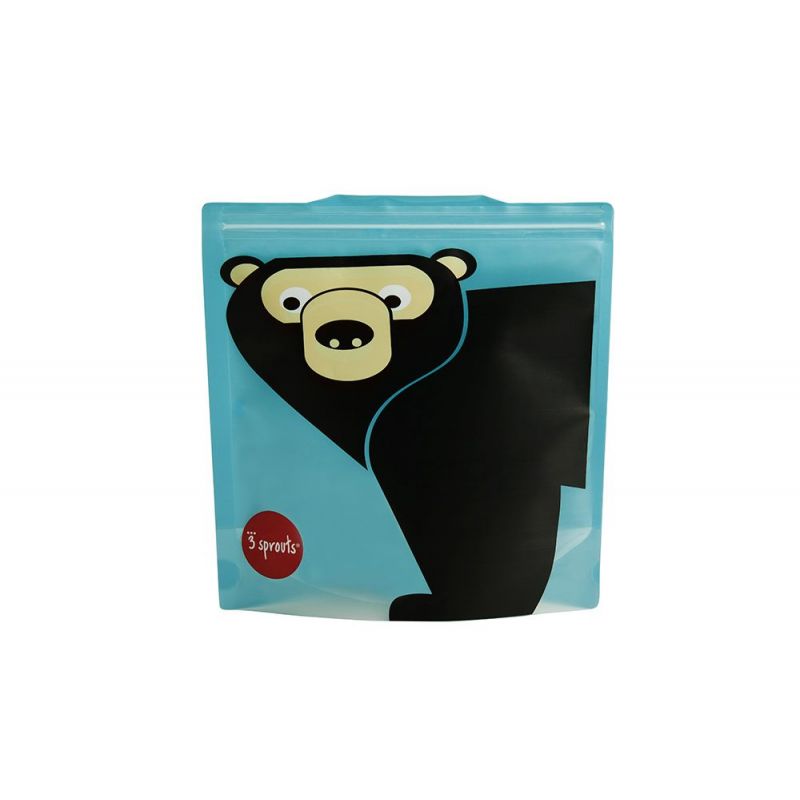 Bolsa Bocadillo (2 bolsas) - Oso - 3 SPROUTS