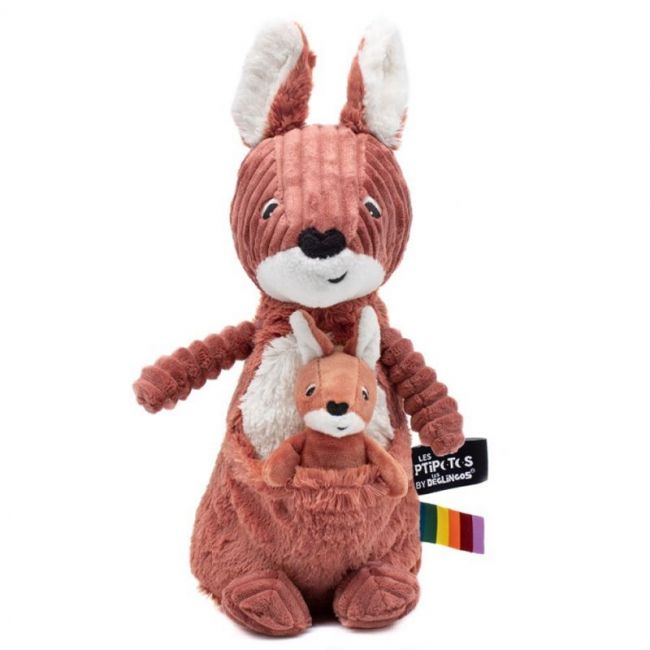Peluche Canguro (33x18x25cm) Terracota