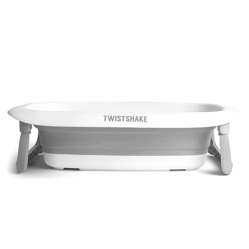 Bañera Twistshake con soporte y cojín reductor