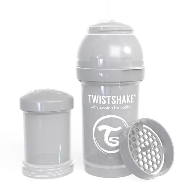 Beberão Anticólico 180ml Azul Twistshake