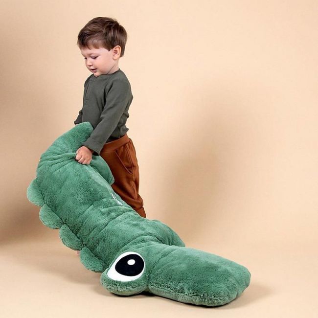 Peluche Cuddle Friend Big Croco Green