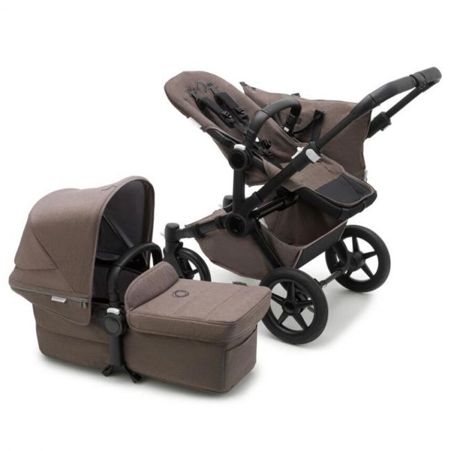 Bugaboo Donkey 5 Mono Mineral Completo Negro/Taupe