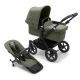 Bugaboo Donkey 5 Mono Completo Negro/Verde-Verde Bosque