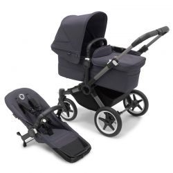 Bugaboo Donkey 5 Mono Completo Grafito/Azul-Azul Tormenta