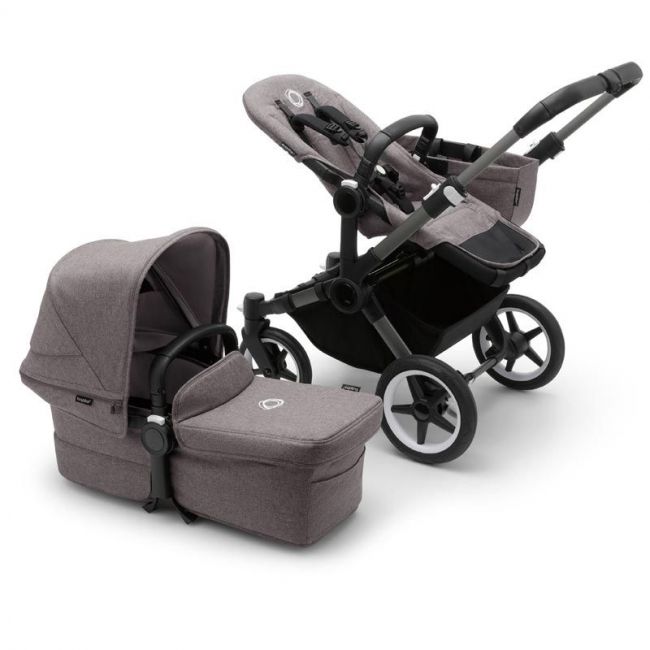 Bugaboo Donkey 5 Mono Completo Grafito/Gris - Gris Melange