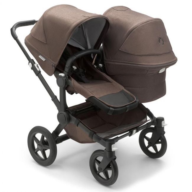 Bugaboo Donkey 5 Duo Mineral Completo Negro/Taupe