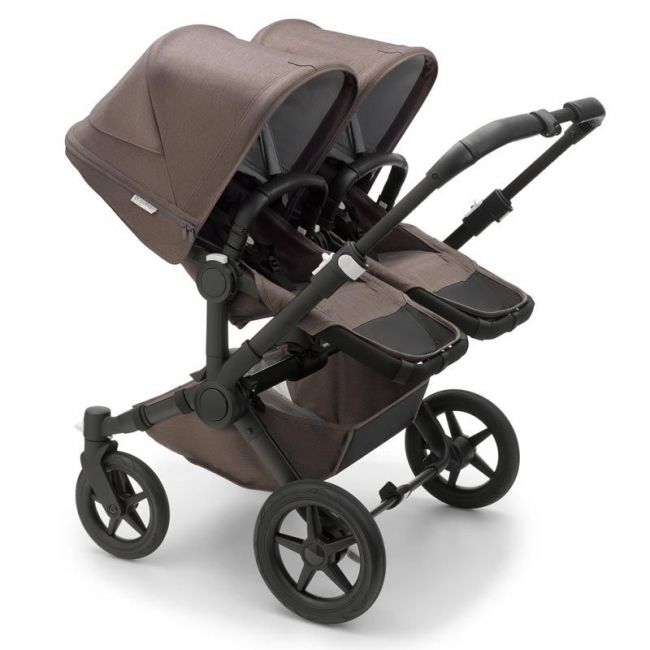 Bugaboo Donkey 5 Twin Mineral Completo Negro/Taupe