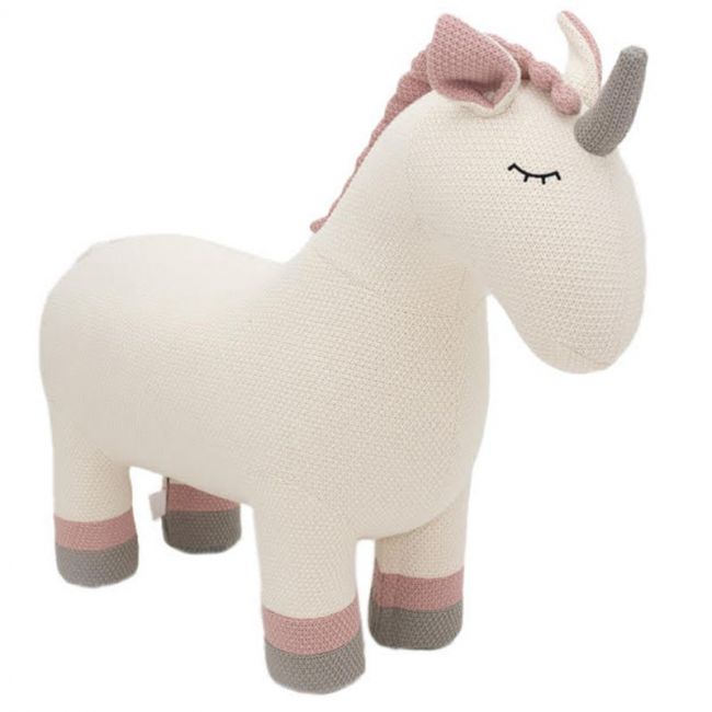 Peluche Crochet Unicornio Maxi