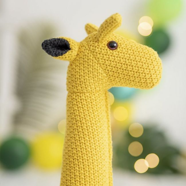 Peluche Crochet Jirafa Mini