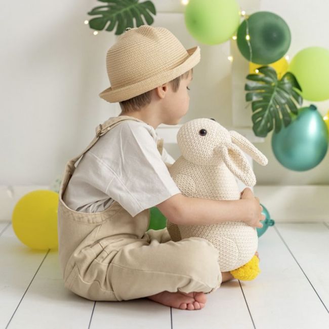 Peluche Crochet Conejo Mini