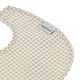 Babero Redondo Con Velcro Vichy10 Beige/Vichy 16X19X1 cm