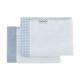 Juego 2 Toallas Vichy10 Celeste 25X35X1 cm