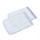Juego 2 Toallas Vichy10 Celeste 25X35X1 cm