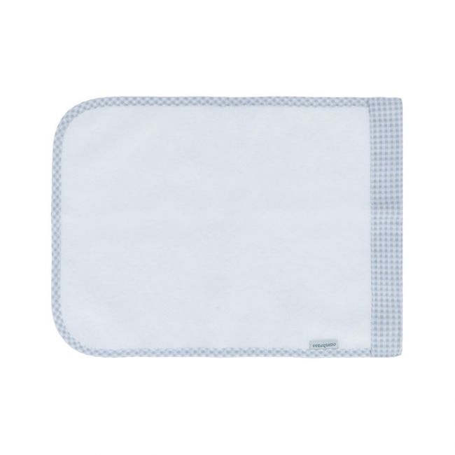 Conjunto de 2 toalhas Vichy10 Celeste 25X35X1 cm.