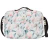 Bolso Maternal 40x34x18cm Flamingo - Blanco