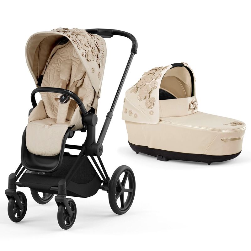 Cochecito paseo Cybex Priam Fashion Edition Simply Flowers pink