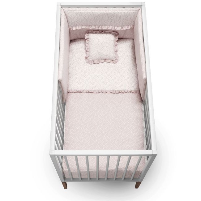 Juego 2 Piezas Funda Nordica Cuna 70 Liberty Rosa 110X170X3 Cm