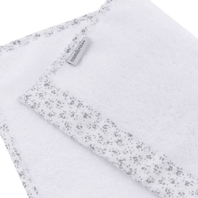 Juego 2 Toallas Liberty Gris 25X35X1 Cm