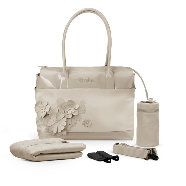 Bolso Cambiador Simply Flowers Mid Beige