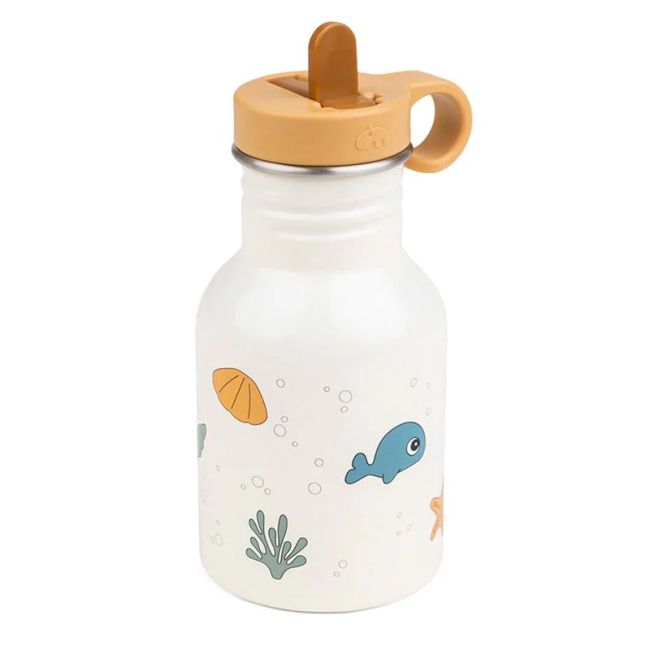 BOTELLA DE METAL SEA FRIENDS BEIGE