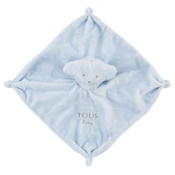 Mantita de Seguridad Doudou Oso 0/36m Celeste