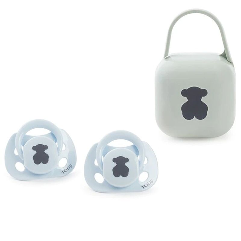 Packs The Basic Verde Mamaderas + broche y Chupete 0/6 meses