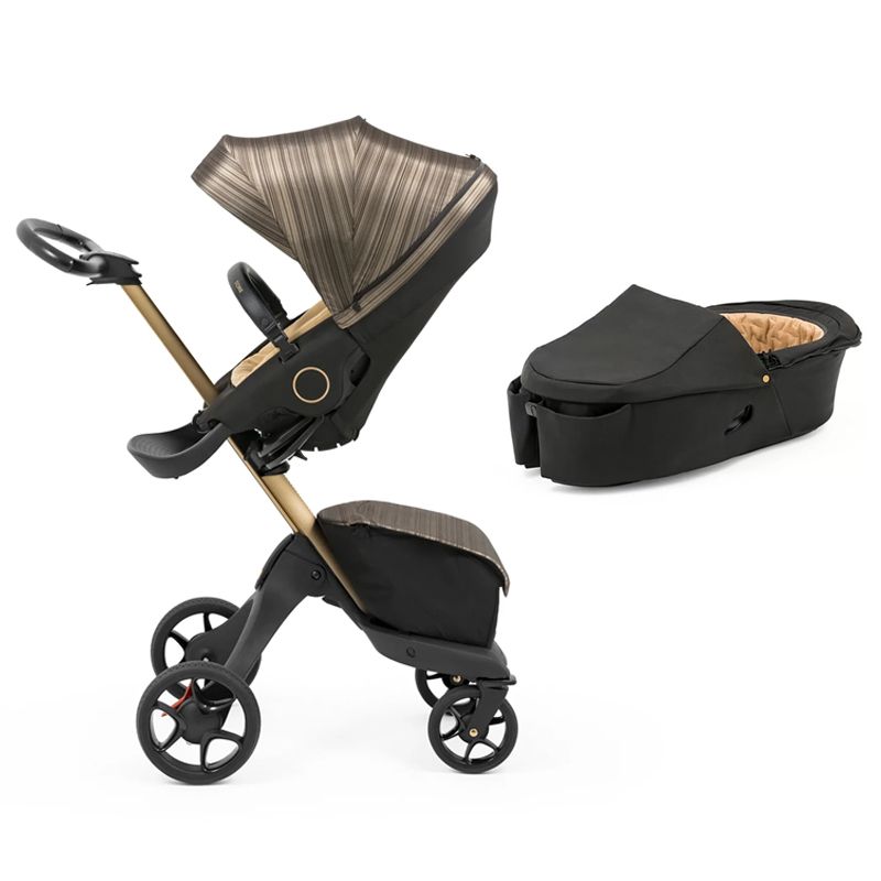 Berenjena Amperio calibre Cochecito de 2 Piezas Stokke Xplory X Gold Edición Limitada - STOKKE | BebéCenter Berenjena Amperio calibre Cochecito de 2 Piezas Stokke Xplory X Gold Edición Limitada - STOKKE | BebéCenter