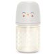 BIBERÓN VIDRIO 120ML BONHOMIA FEATHER BEIGE