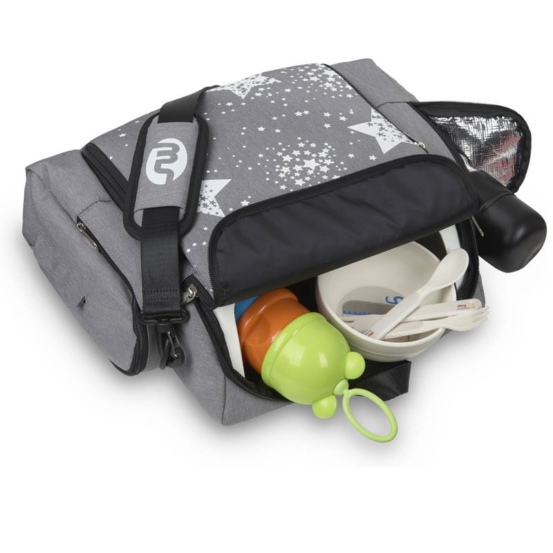 Trona de Viaje Mochila Stars Gris - MS