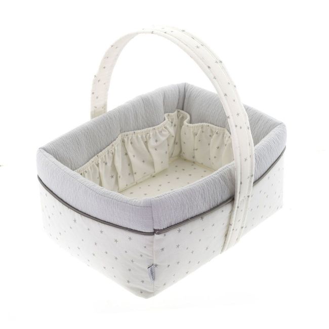 Cesta Canastilla 22,5X29X29 Cm Magia Gris CAMBRASS - 1