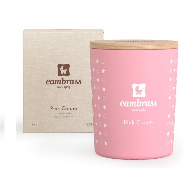 Candela aromática 25 Cl Star Pink Cream 7.5X7.5X9 Cm CAMBRASS - 1