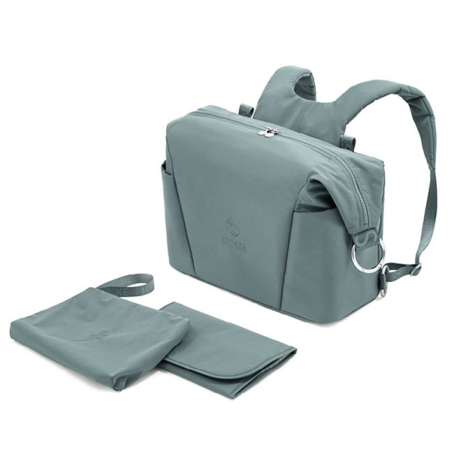 Bolso Cambiador Verde Azulado Cool Teal para Xplory X de Stokke