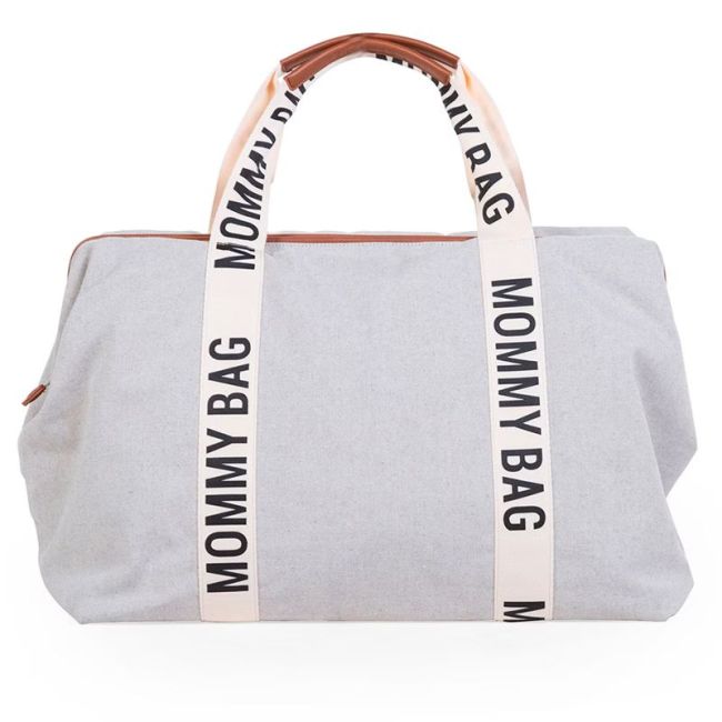 MOMMY BAG SIGNATURE CANVAS BLANCO ROTO