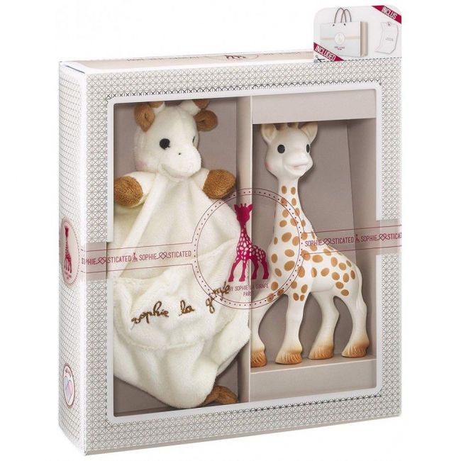 Mi Primer Set Sophie La Girafe + Doudou Con Agarra Chupete